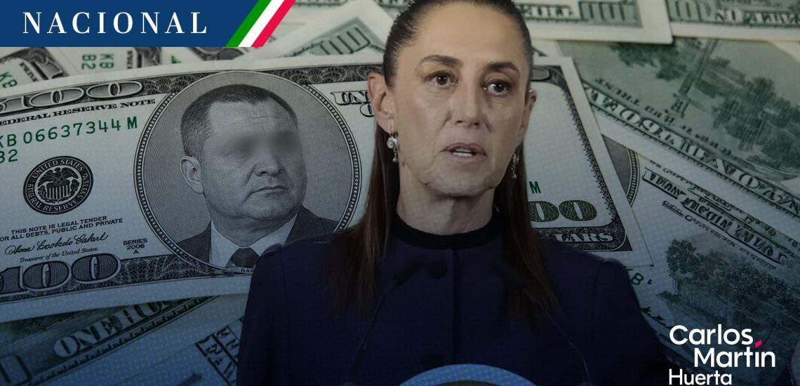 Sheinbaum revela que la UIF recuperó 500 mil dólares del caso García Luna
