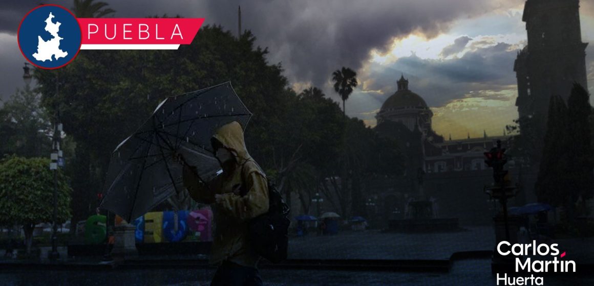 Clima en Puebla este 18 de agosto: Pronostican lluvias y actividad eléctrica