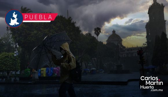Clima en Puebla este 18 de agosto: Pronostican lluvias y actividad eléctrica