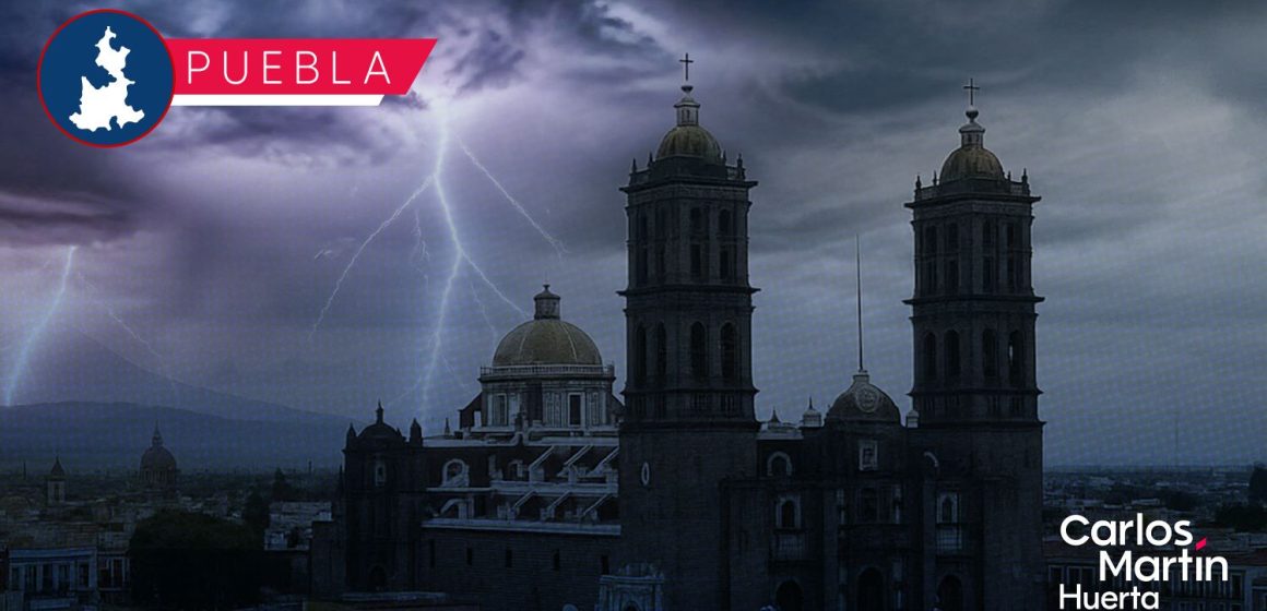 Clima en Puebla este 19 de agosto: Pronóstico de lluvias, vientos y actividad eléctrica