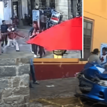 Diseño sin título (61) Vehículo embiste mesas exteriores en el Andador Benito Juárez en Zacatlán; hay varios lesionados