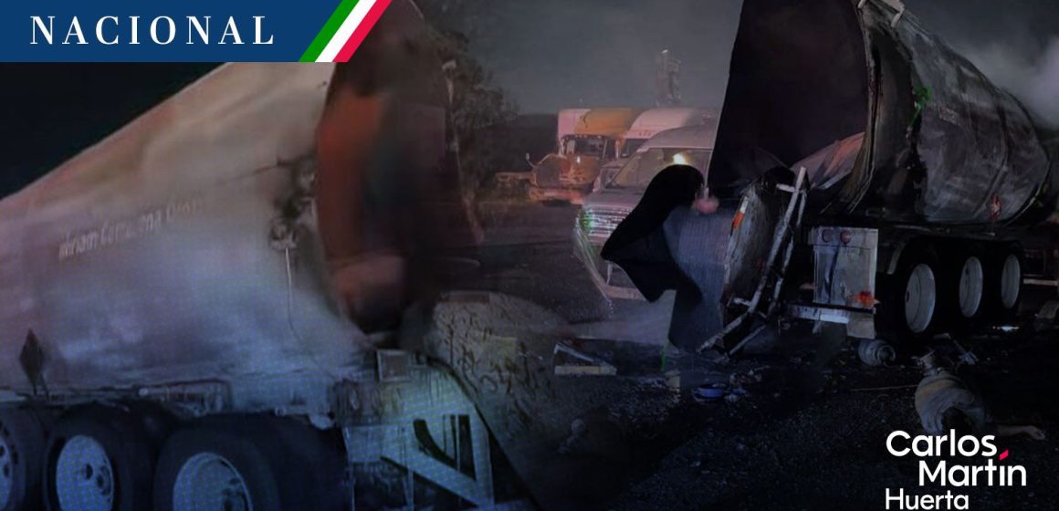 Explosión de pipa en Tlaquepaque deja cuatro muertos en una pensión de vehículos