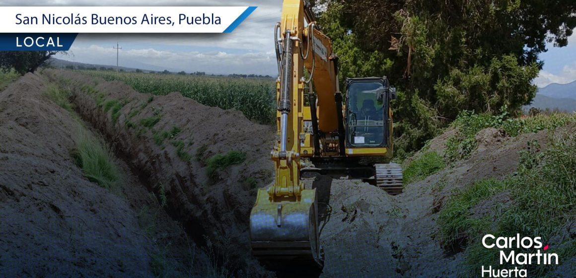 Gobierno del Estado rehabilitó la barranca Xaltenco en San Nicolás Buenos Aires