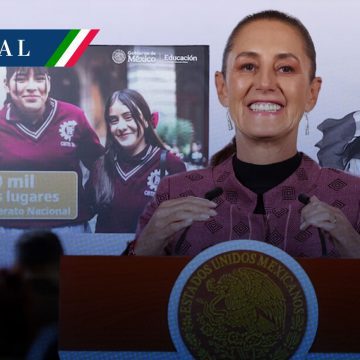 Gobierno federal duplica meta a 400 mil nuevos espacios en Bachillerato Nacional