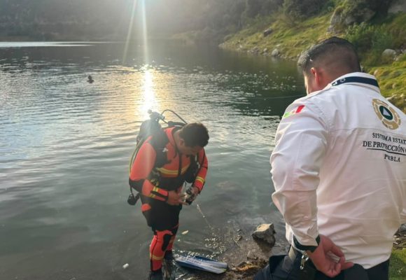 Menor de edad muere ahogado en la laguna de Aljojuca