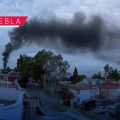 Incendio en barranca de Bosques de San Sebastián generó enorme columna de humo
