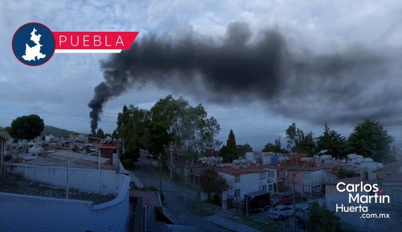 Incendio en barranca de Bosques de San Sebastián generó enorme columna de humo