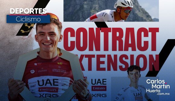 Isaac del Toro renueva con el UAE Team Emirates hasta 2031