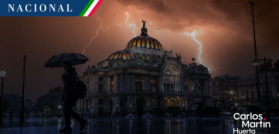Se prevén tormentas con posible caída de granizo en el centro y occidente del país
