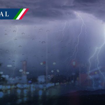 Lluvias - Tormenta eléctrica Se prevén lluvias intensas en 12 estados por onda tropical 25 y monzón mexicano