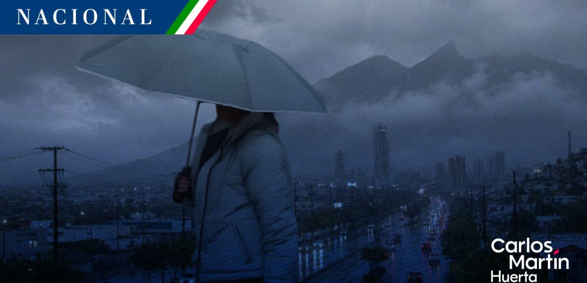 Lluvias fuertes Prevén lluvias muy fuertes en 11 estados este viernes