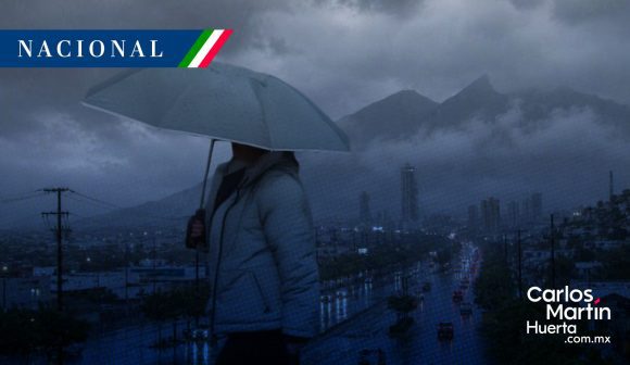 Prevén lluvias muy fuertes en 11 estados este viernes
