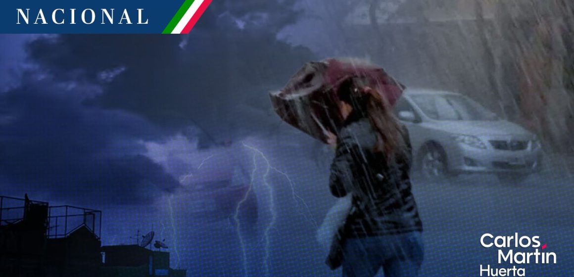 Lluvias fuertes Monzón mexicano y onda tropical 26 mantendrán lluvias fuertes en el país