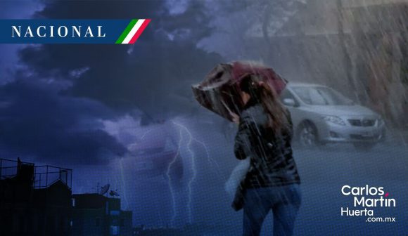 Monzón mexicano y onda tropical 26 mantendrán lluvias fuertes en el país
