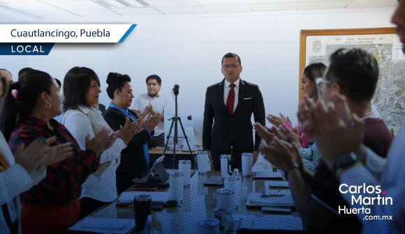 Marco Antonio Rendón Mendoza asume la SSCyPC en Cuautlancingo