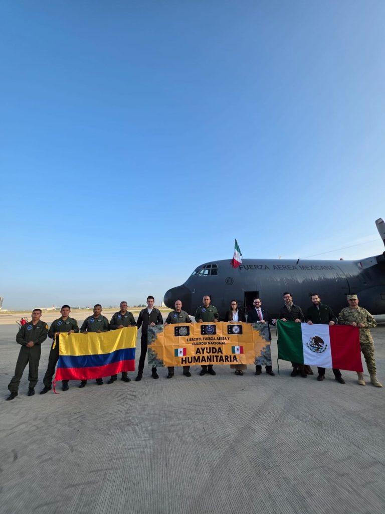 Mexico ayuda humanitaria Colombia