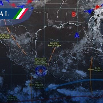 Monzón mexicano y circulaciones ciclónicas generarán tormentas en 8 estados