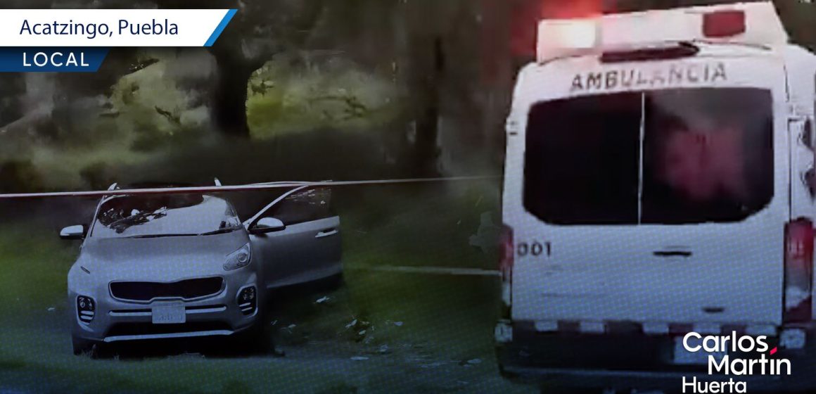 Ejecutan a hombre y dejan 2 heridos en la carretera Acatzingo-El Seco