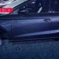 Sujetos roban llantas y dejan auto sobre tabiques en el parque industrial FINSA