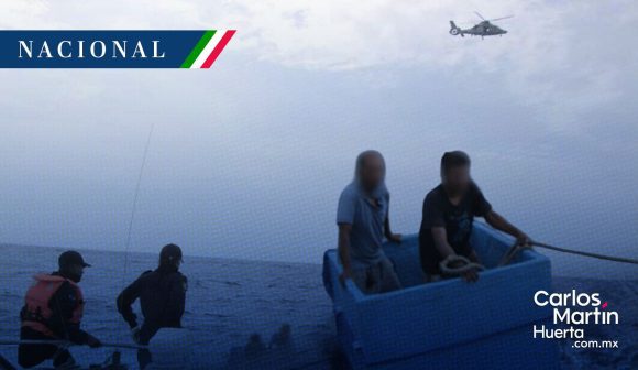 Dos pescadores sobrevivieron 5 días a la deriva sobre una hielera en Chiapas