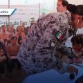 Salud y prevención llegan a Ahuazotepec con apoyo de Marina y Defensa