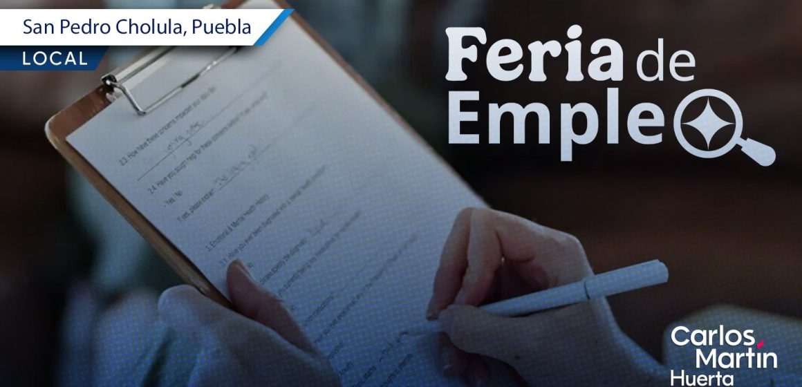 San Pedro Cholula se prepara para la Feria Nacional del Empleo para las Juventudes 2026 San Pedro Cholula se prepara para la Feria Nacional del Empleo para las Juventudes 2026