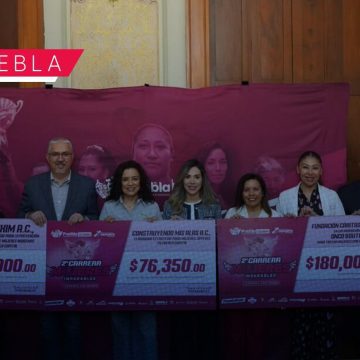 Segunda Carrera Mujeres Imparables entrega 476 mil pesos a cuatro organizaciones civiles Segunda Carrera Mujeres Imparables entrega 476 mil pesos a cuatro organizaciones civiles