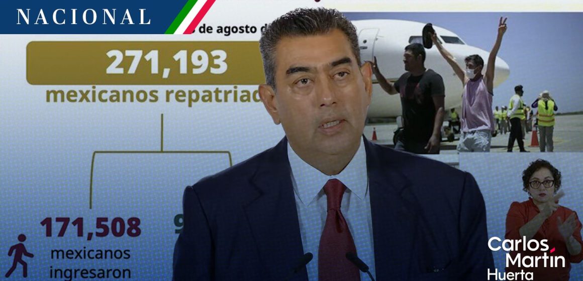 México reporta la repatriación de más de 271 mil connacionales desde EE.UU.
