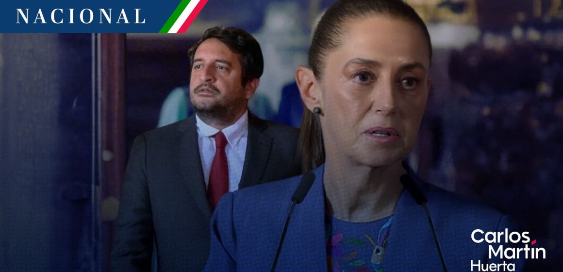 Sheinbaum acusa “trasfondo político” de EE. UU. tras la cancelación de visa a Andy López Beltrán