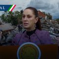 Sheinbaum confirma el fallecimiento de dos mexicanos tras el terremoto de 7.4 en Colombia