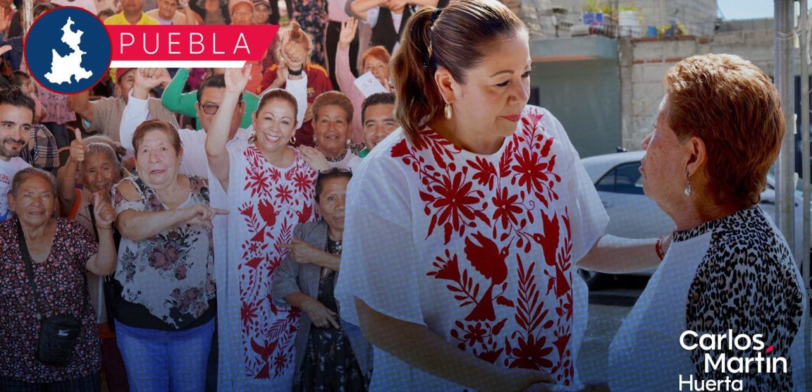 Desde Barranca Honda, Laura Artemisa reafirma el compromiso con las abuelas y abuelos de Puebla