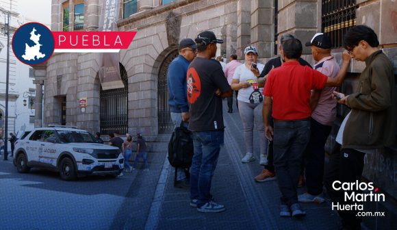 Tras operativo, decomisan mercancía de integrantes de la 28 de Octubre en el Centro Histórico de Puebla