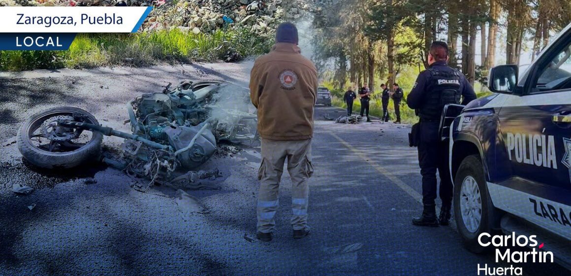 Motociclista de 19 años pierde la vida tras intentar rebasar y chocar contra vehículo en Zaragoza