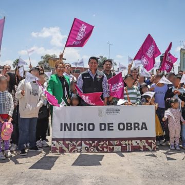 Omar Muñoz inicia la construcción del Parque de las Infancias en Cuautlancingo