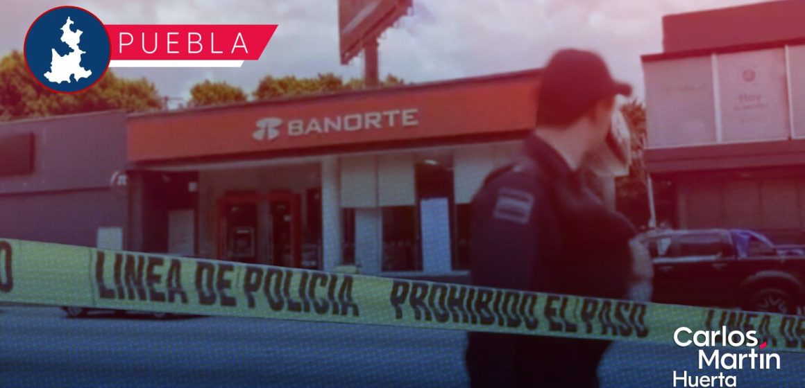 Asaltan Banorte de Plaza Dorada; sujeto amenaza a cajera y se hace con el efectivo