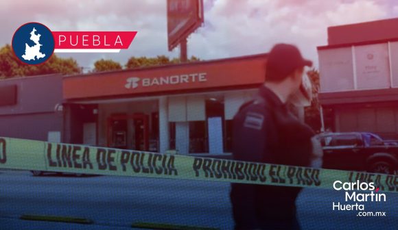 Asaltan Banorte de Plaza Dorada; sujeto amenaza a cajera y se hace con el efectivo