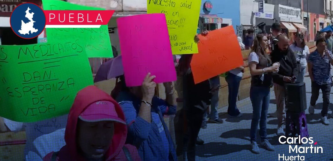 Manifestación en el IMSS San José; pacientes denuncian falta de medicamentos