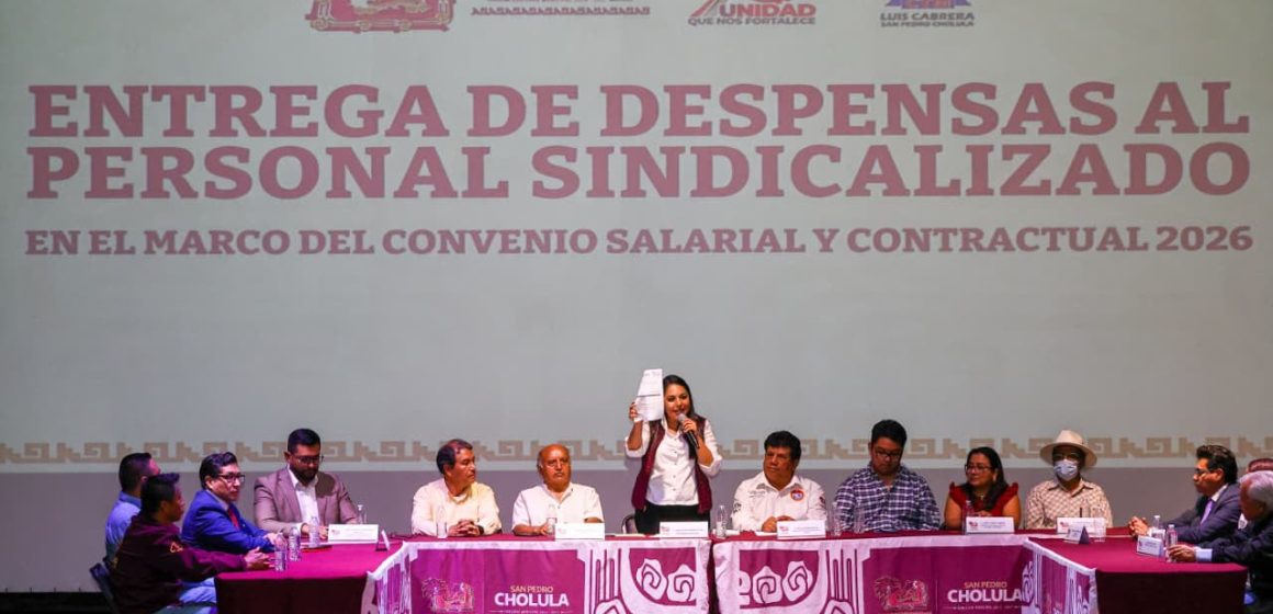 Reafirma Tonantzin Fernández su compromiso con la base trabajadora de San Pedro Cholula