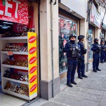 Operativo municipal busca ordenar el Centro Histórico de Puebla