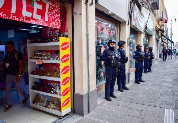 Operativo municipal busca ordenar el Centro Histórico de Puebla