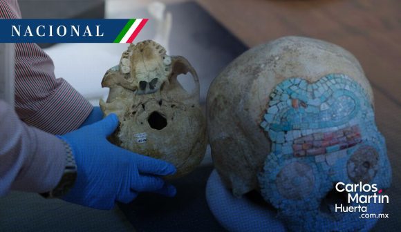 Regresa a México cráneo prehispánico mixteco tras permanecer 60 años en Europa