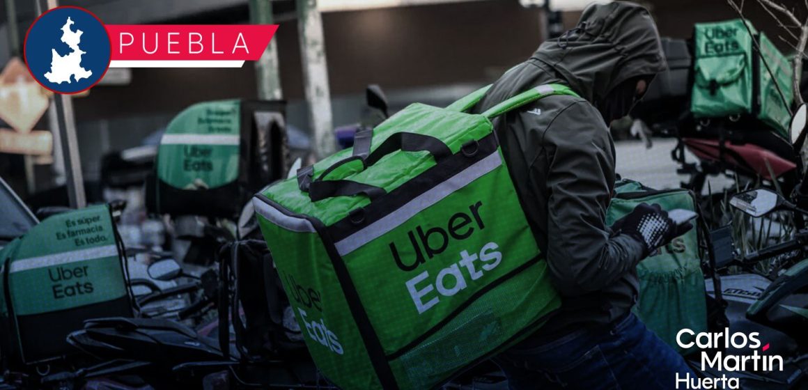 Repartidores de Uber Eats suspenderán servicio como manifestación ante disminución de comisiones