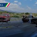 Tractocamión protagoniza terrible accidente en la autopista Cuacnopalan-Oaxaca