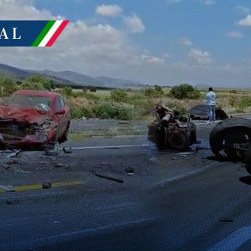 Tractocamión protagoniza terrible accidente en la autopista Cuacnopalan-Oaxaca