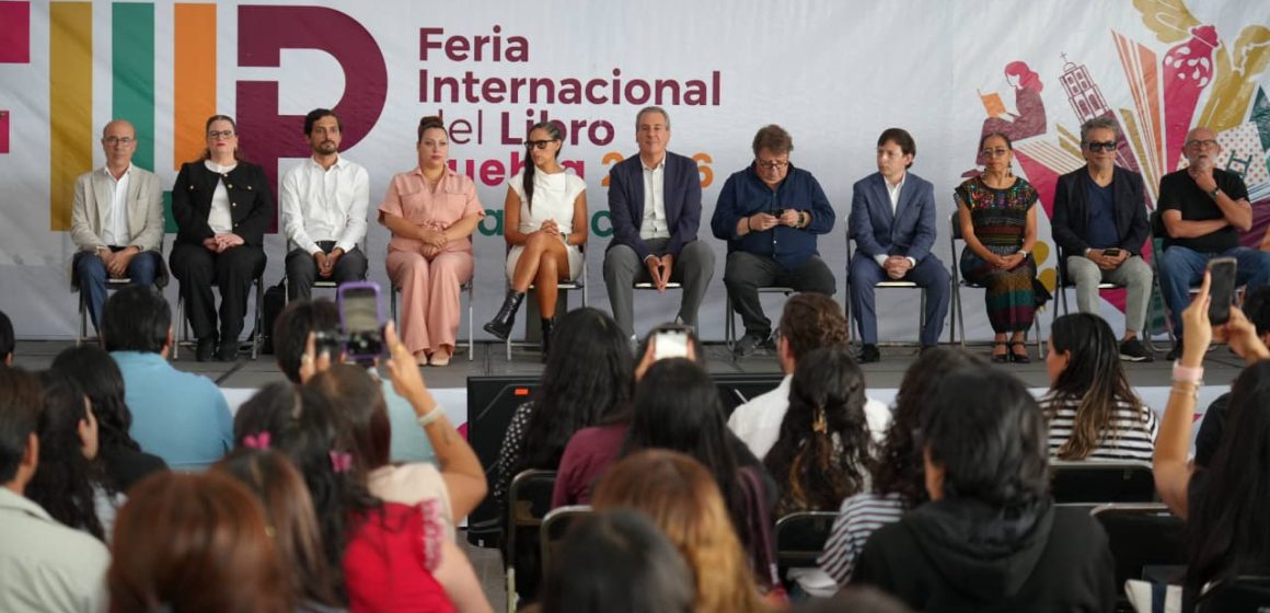 Inauguran la Feria Internacional del Libro Puebla 2026 con más de 100 editoriales