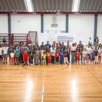 Omar Muñoz fortalece el deporte en Cuautlancingo con Cursos de Verano
