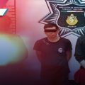 Cae adulto y menor de edad con droga en Atlixco