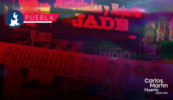 Apuñalan a pareja de novios en negocio de micheladas en Amalucan