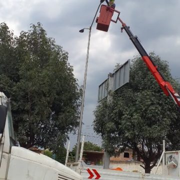 Refuerza Tonantzin Fernández mantenimiento urbano y servicios públicos en San Pedro Cholula