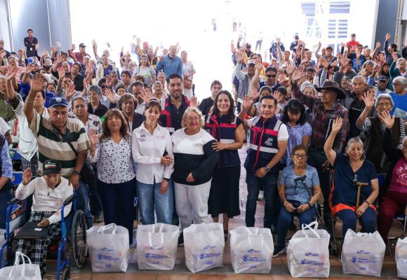 Continúa San Andrés Cholula con apoyos alimentarios para las familias sanandreseñas